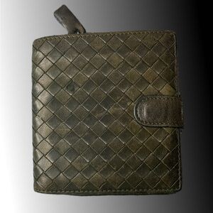 Bottega Veneta bifold leather wallet